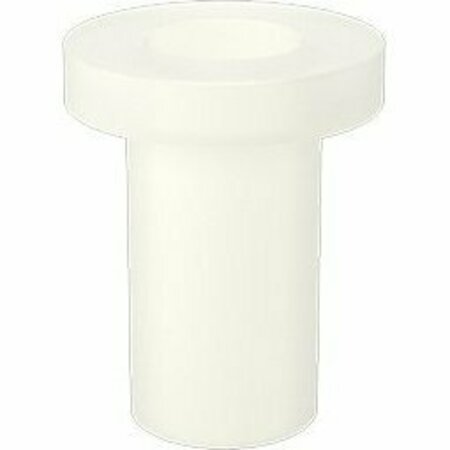 BSC PREFERRED Electrical-Insulating Nylon 6/6 Sleeve Washer for Number 4 Screw Size 0.297 Overall Height, 100PK 91145A133